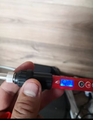 Soldador estaño digital 220V