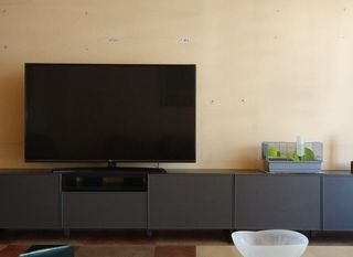 Mueble TV IKEA BESTÅ gris