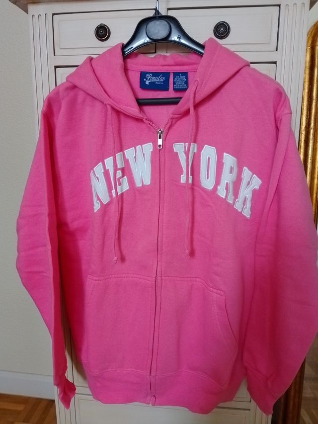 Cazadora rosa New York talla S