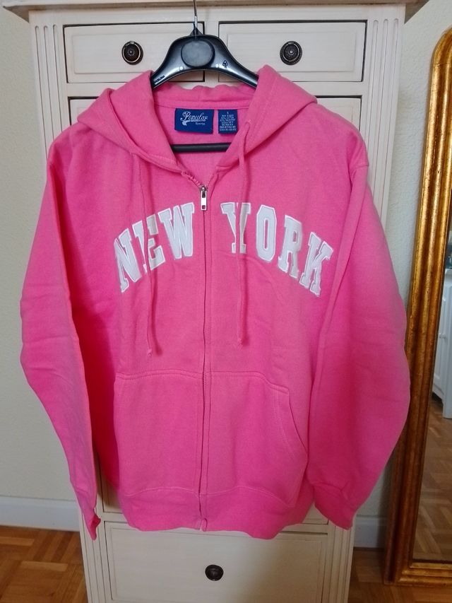 Cazadora rosa New York talla S