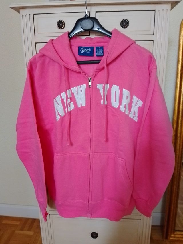 Cazadora rosa New York talla S