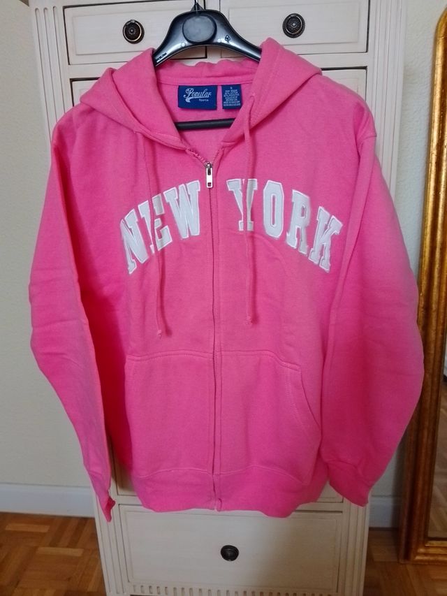 Cazadora rosa New York talla S