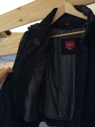 Chaqueta moto mujer talla S negra