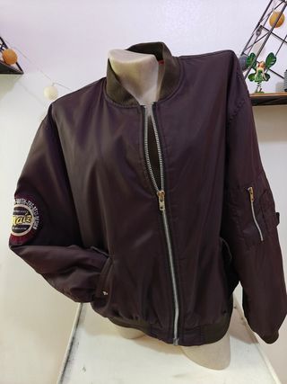 Cazadora aviador marrón