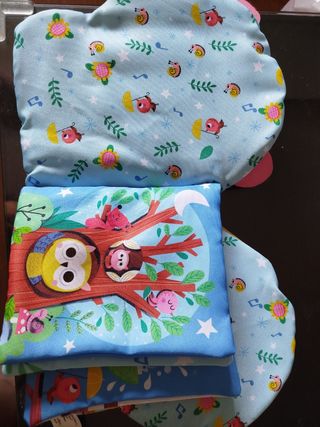Libro de tela para bebés 