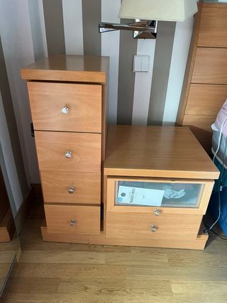 Muebles dormitorio: 2 mesitas