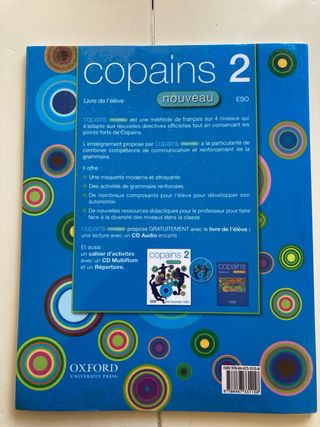 Copains 2 Nouveau Livre de l´élève +cahier d’activ