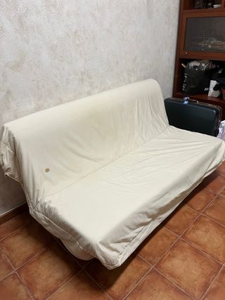Sofá cama Ikea beige