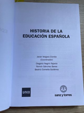 Historia de la educación española