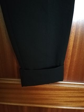 Pantalón chino raya flúor