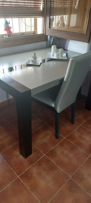 Mesa comedor 6 sillas - madera