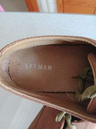 Zapatos planos marrones