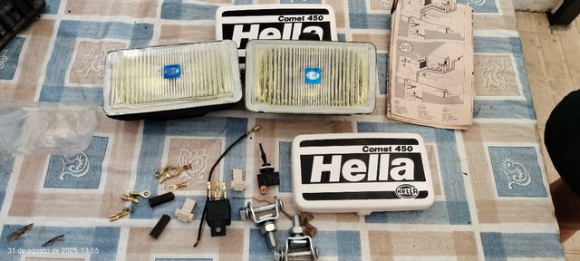 Faros Hella Comet 450 nuevos.