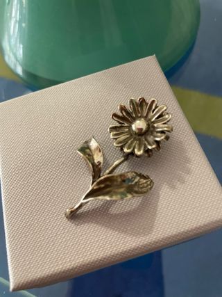 Fiore decorativo in argento 