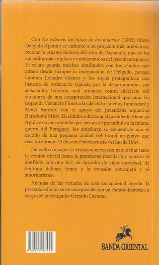NO ROBARÁS LAS BOTAS DE LOS MUERTOS-MARIO DELGADO 