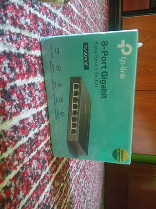 Switch TP-Link TL-SG108E 8 puertos Gigabit