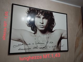Quadro Jim Morrison - Ottime condizioni.