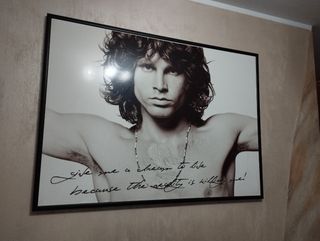 Quadro Jim Morrison - Ottime condizioni.