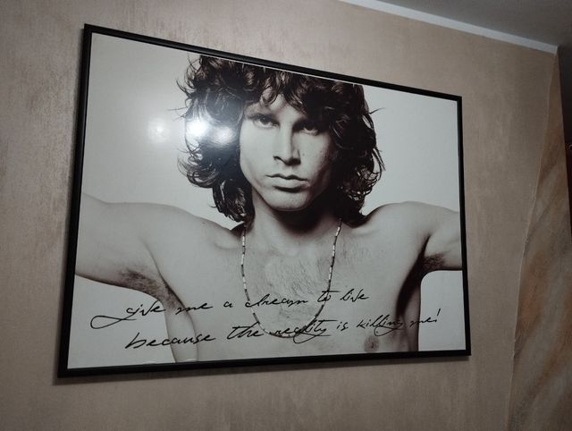 Quadro Jim Morrison - Ottime condizioni.
