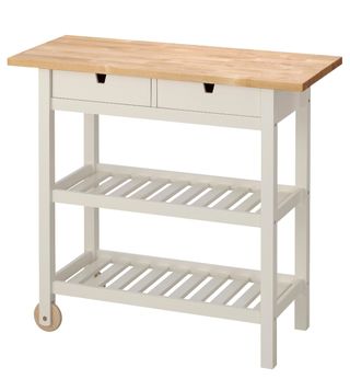 Carrito cocina - 2 cajones - Madera