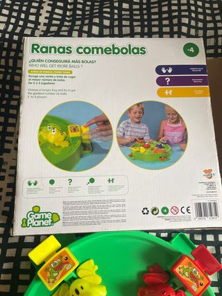 Ranas Comebolas - Juego de Mesa