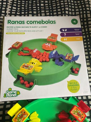 Ranas Comebolas - Juego de Mesa