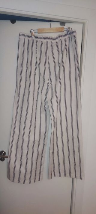 Pantalón Palazzo en algodón  ZW Collection