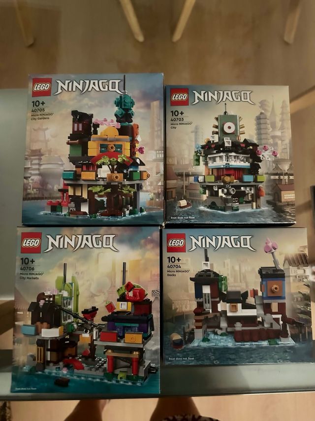 Ninjago Lego  Micro sets (40703-40706)