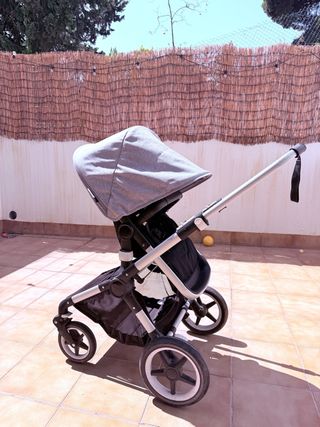 Bugaboo Fox - Silla paseo gris y negro