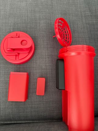 Botella shaker 750ml con imán