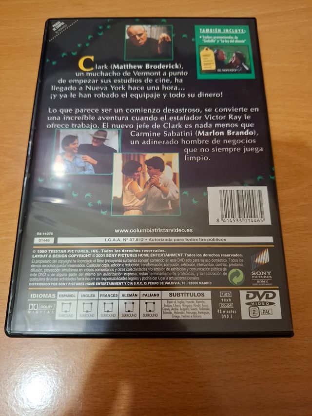 DVD El Novato (Marlon Brando)