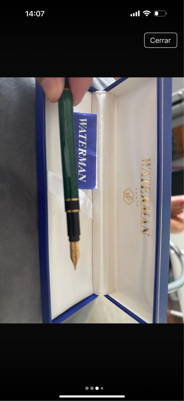 Pluma Waterman Paris - Verde
