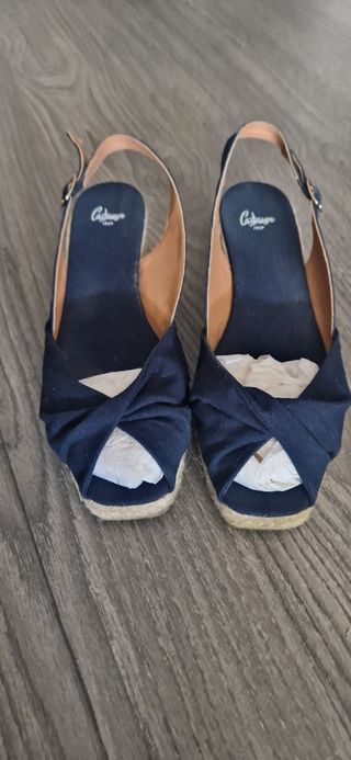 Alpargatas Castañer azul