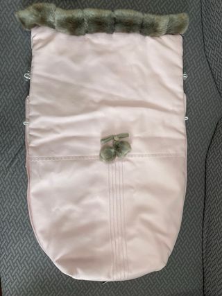 Saco Invierno UZTURRE bebé rosa empolvado 