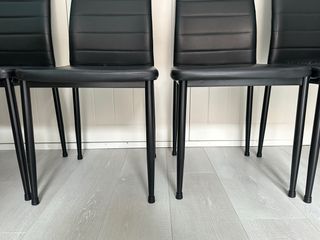6 Sillas Comedor - Piel Sintética