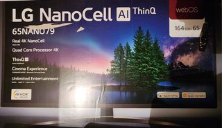 LG 65" TV 2020