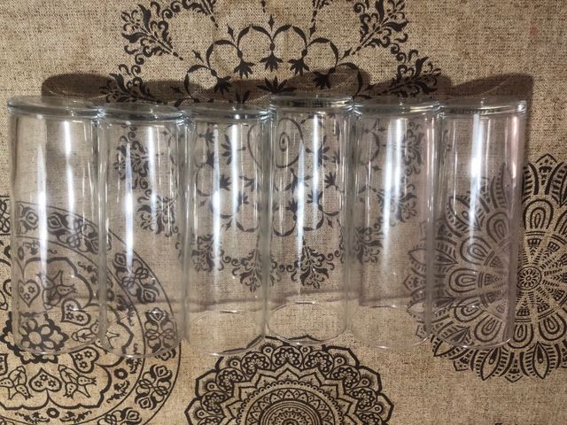 6 Vasos tubo ERoski basic 31cl