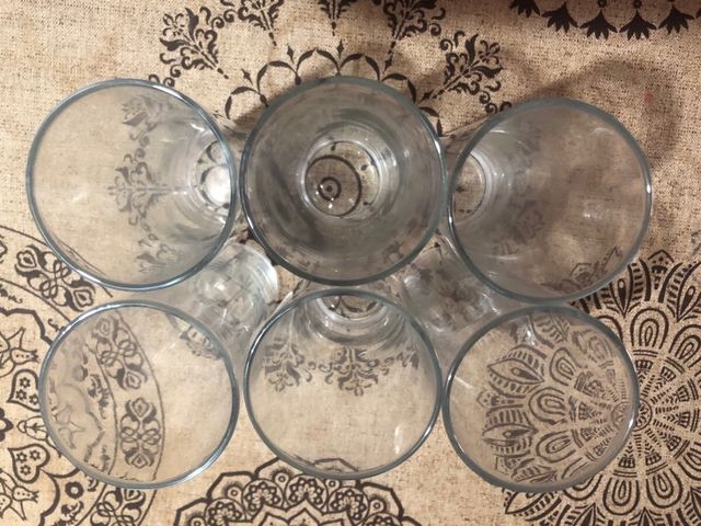 6 Vasos tubo ERoski basic 31cl