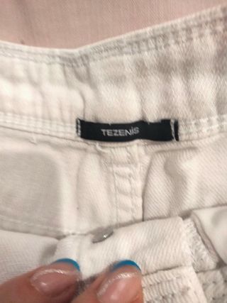 5 jeans corti e D&G - Rosa, Bianco, Blu