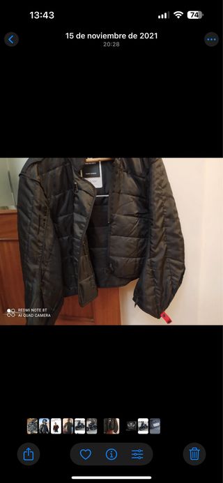 Chaqueta negra Rev'it Gore-Tex