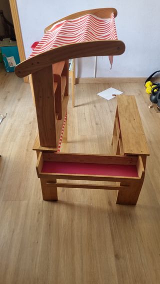 Tienda madera niños + regalo caja registradora