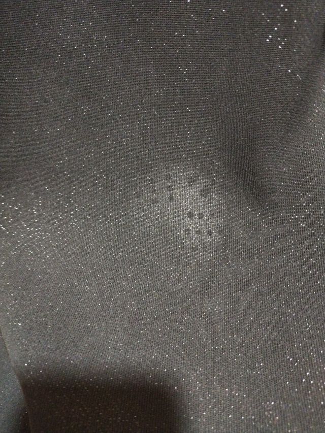 Vestido largo negro de Polo Sur 