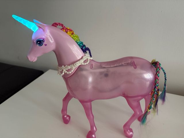 Unicornio y Barbie Luminoso