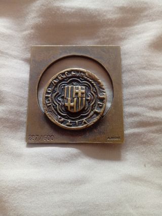 Medalla Salón de Ciento Barcelona