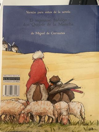El Quijote contado a los niños (versión escolar...