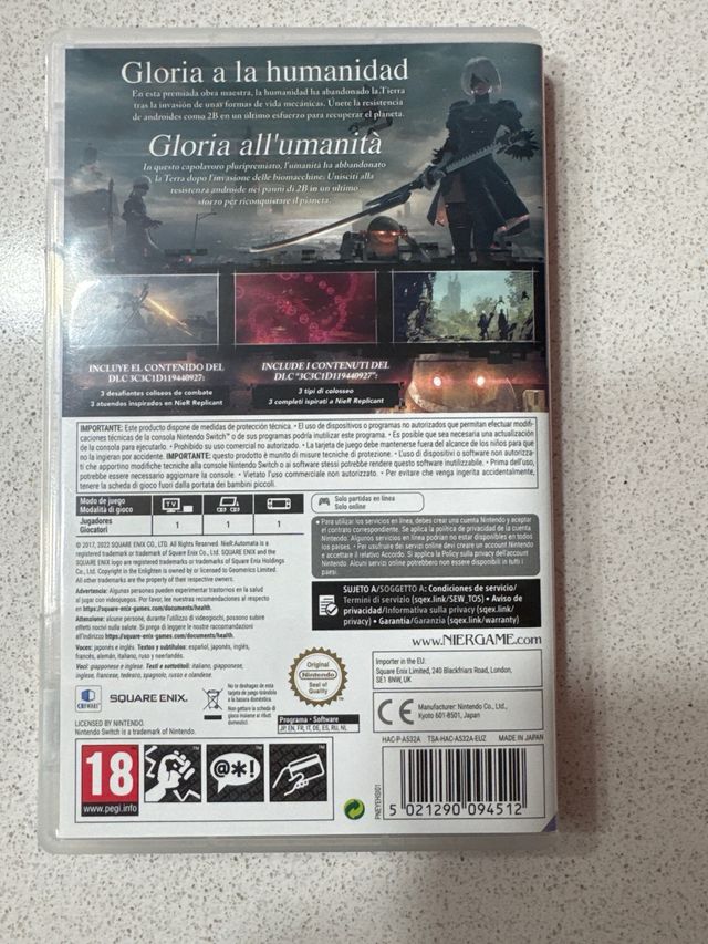 NieR Automata: The End of YoRHa (Switch)