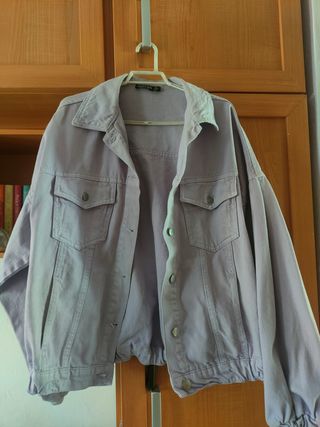 Chaqueta vaquera lila Nasty Gal