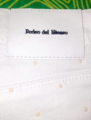 Pantalones Pedro del Hierro blancos