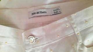 Pantalones Pedro del Hierro blancos