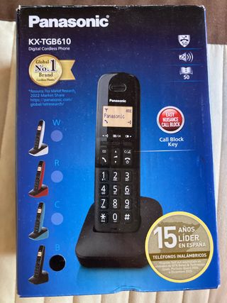 NUEVO. Panasonic KX-TGB610 Teléfono Inalámbrico